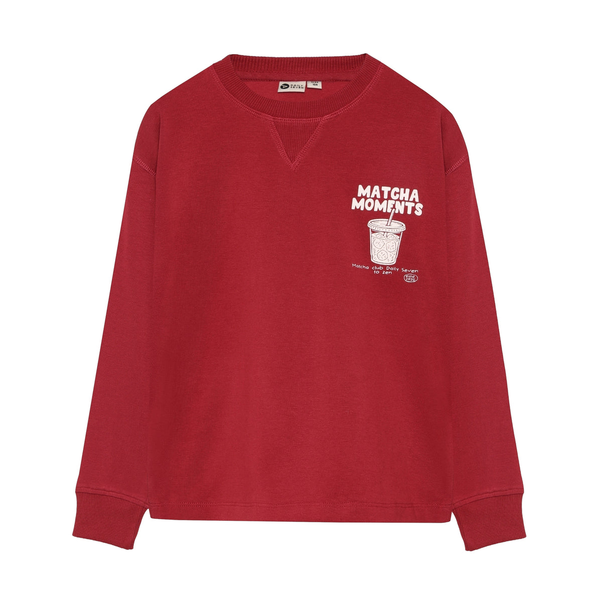 Shirt Longsleeve mit Brustprint
