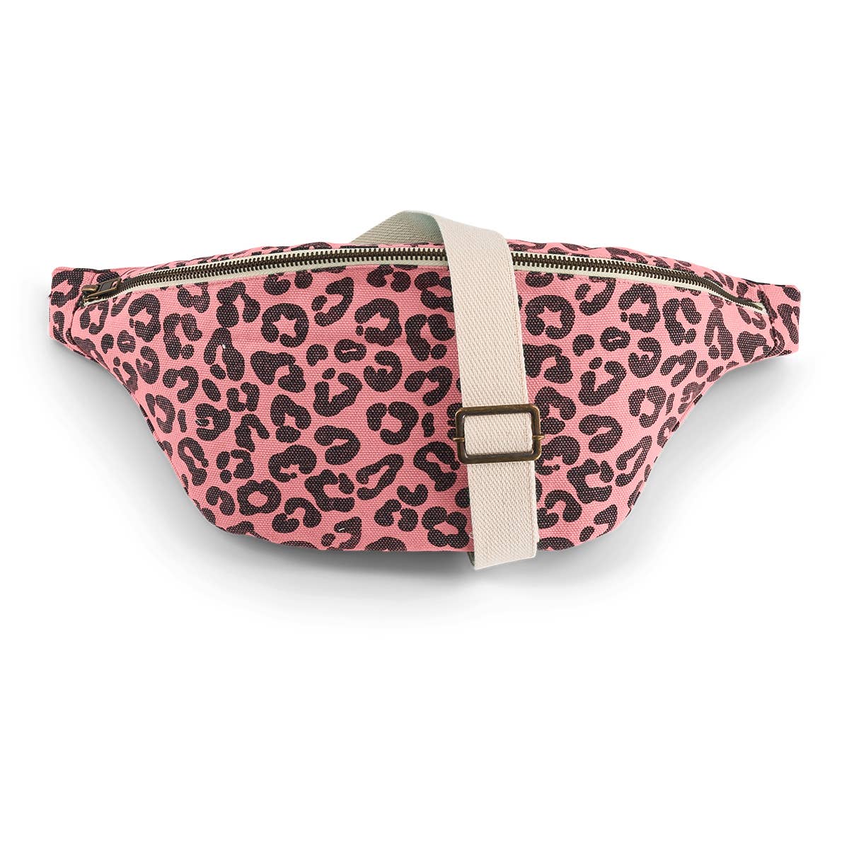 Seiten Tasche - leo/pink