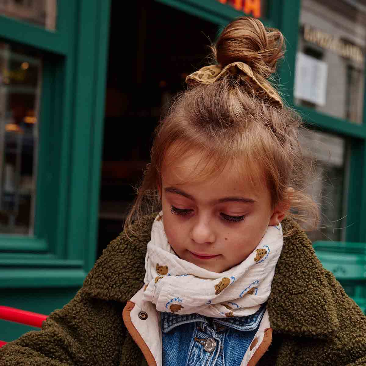 Musselin Halstuch Kinder - Teddy