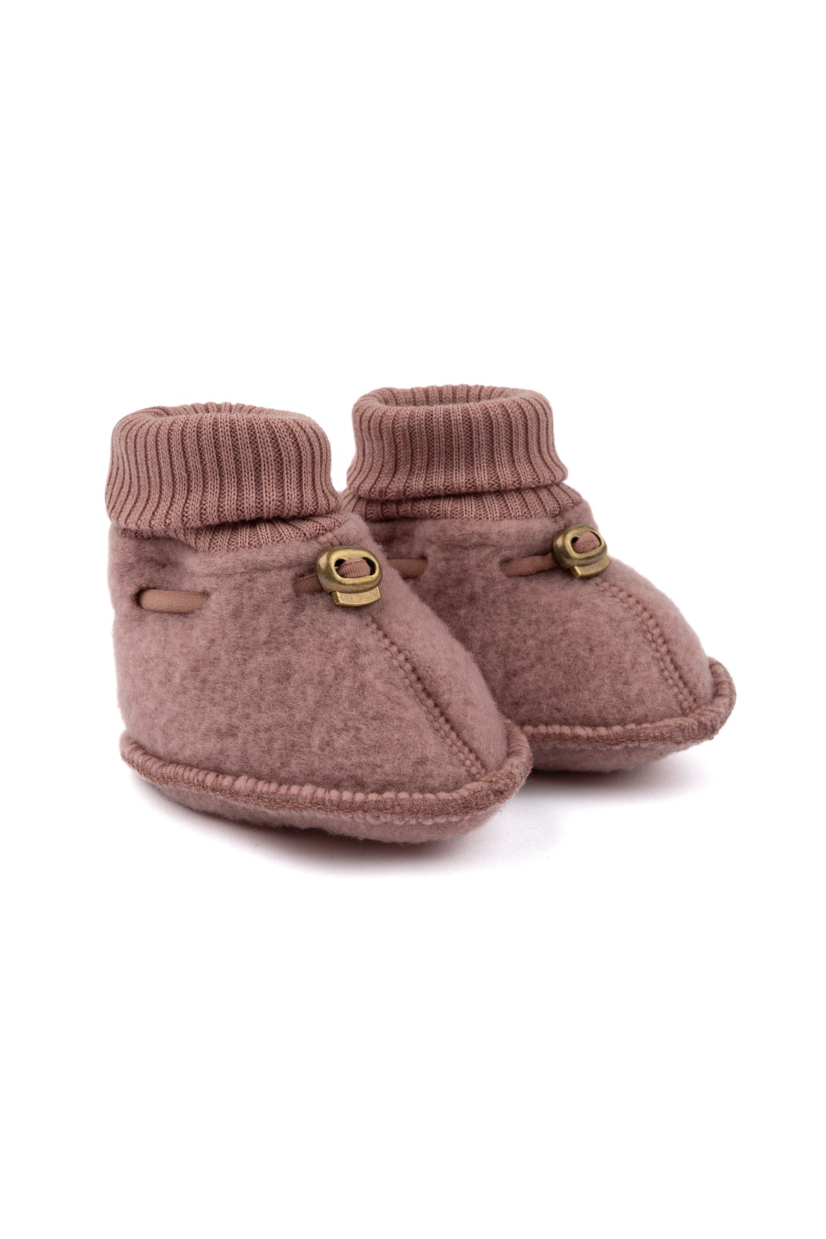 Wool Footies - Burlwood