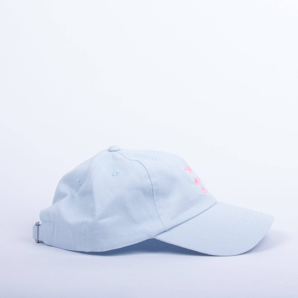 Cap Cool Moms Club - Light Blue/Neon Pink