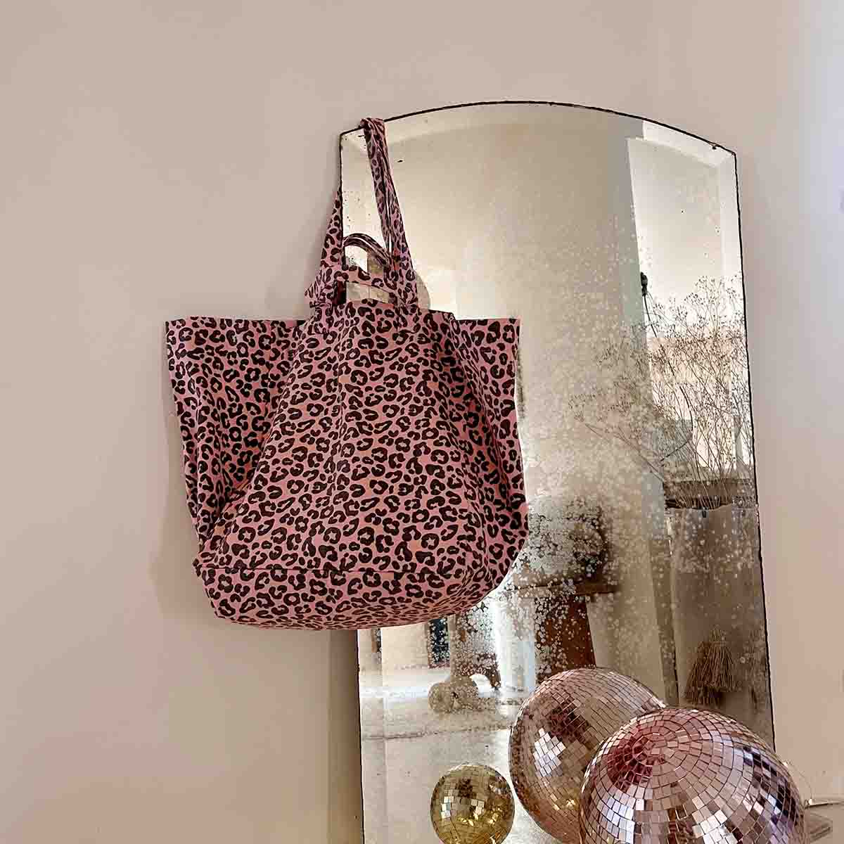 Tragtasche Leo - rosa