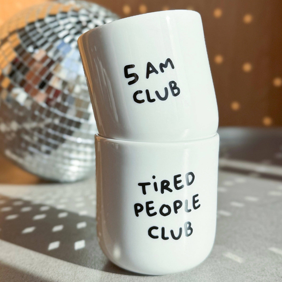 Becher Tired People Club