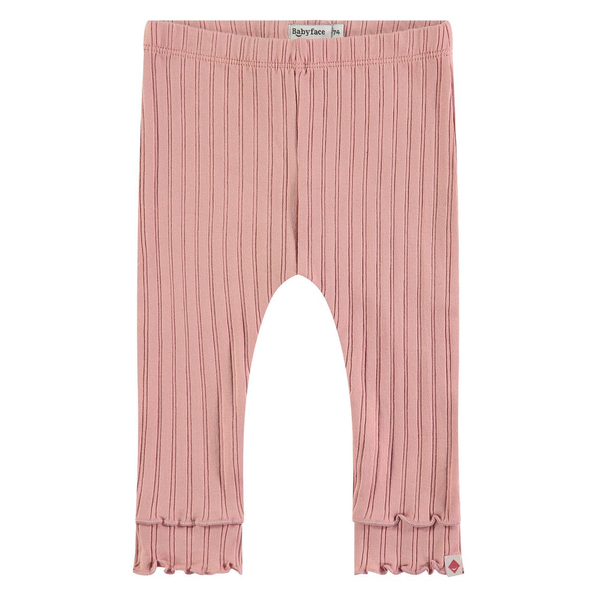 Basic Rib Leggings - poweder