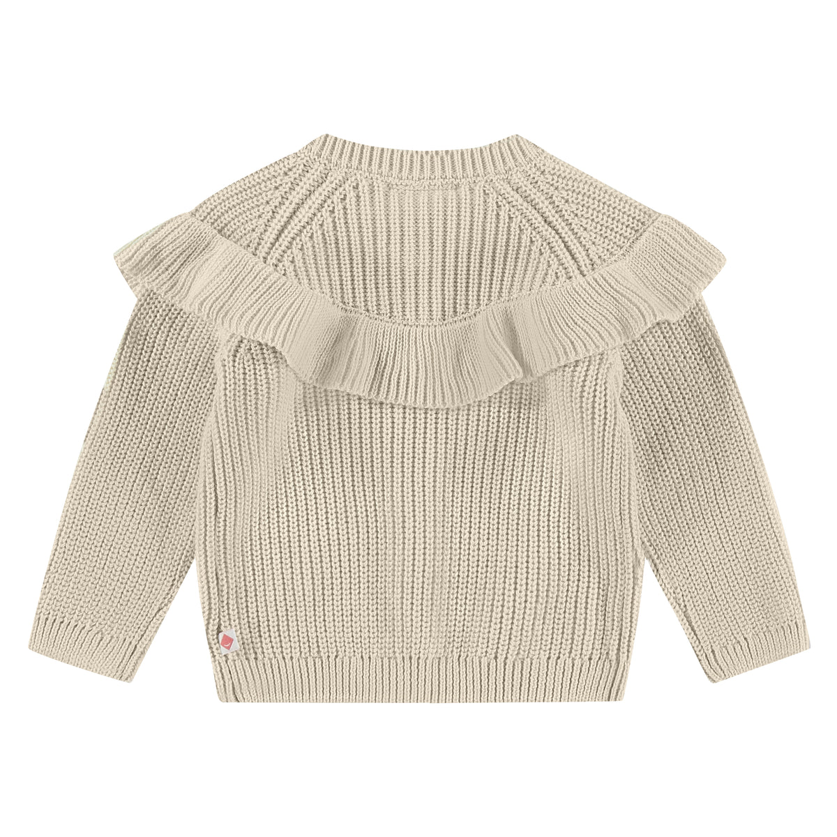 Strickjacke mit Volant