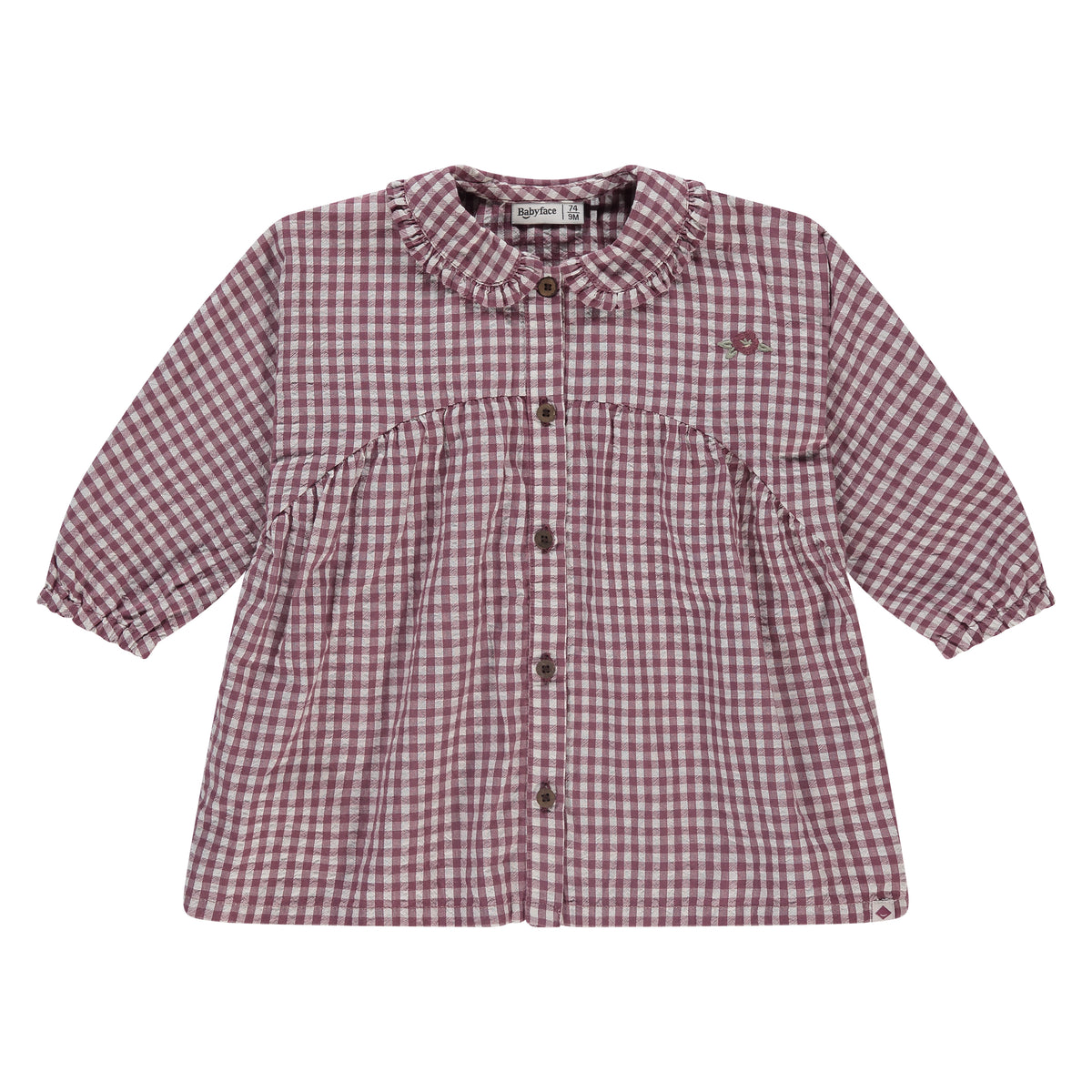 Babykleid mit Stickerei