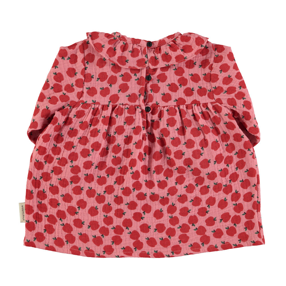 Kleid mit Äpfel