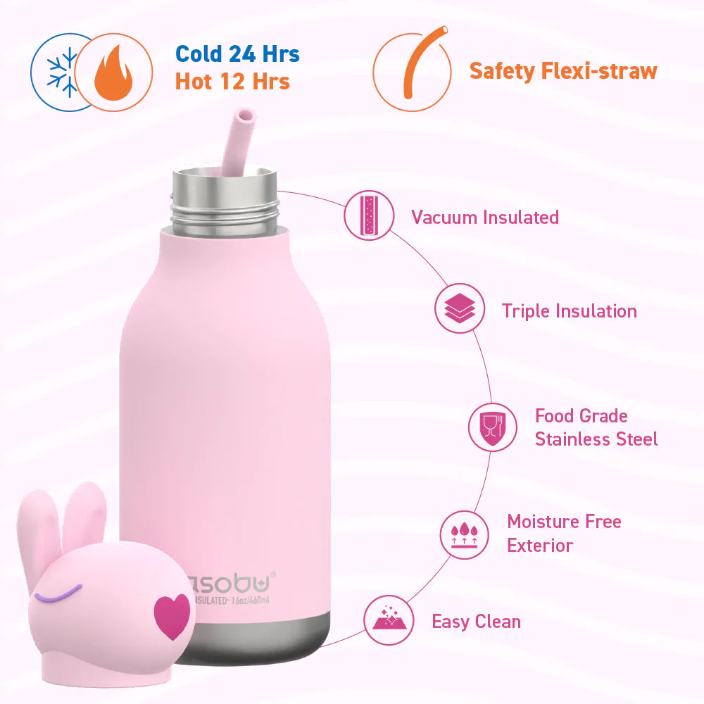 Kindertrinkflasche - Hase
