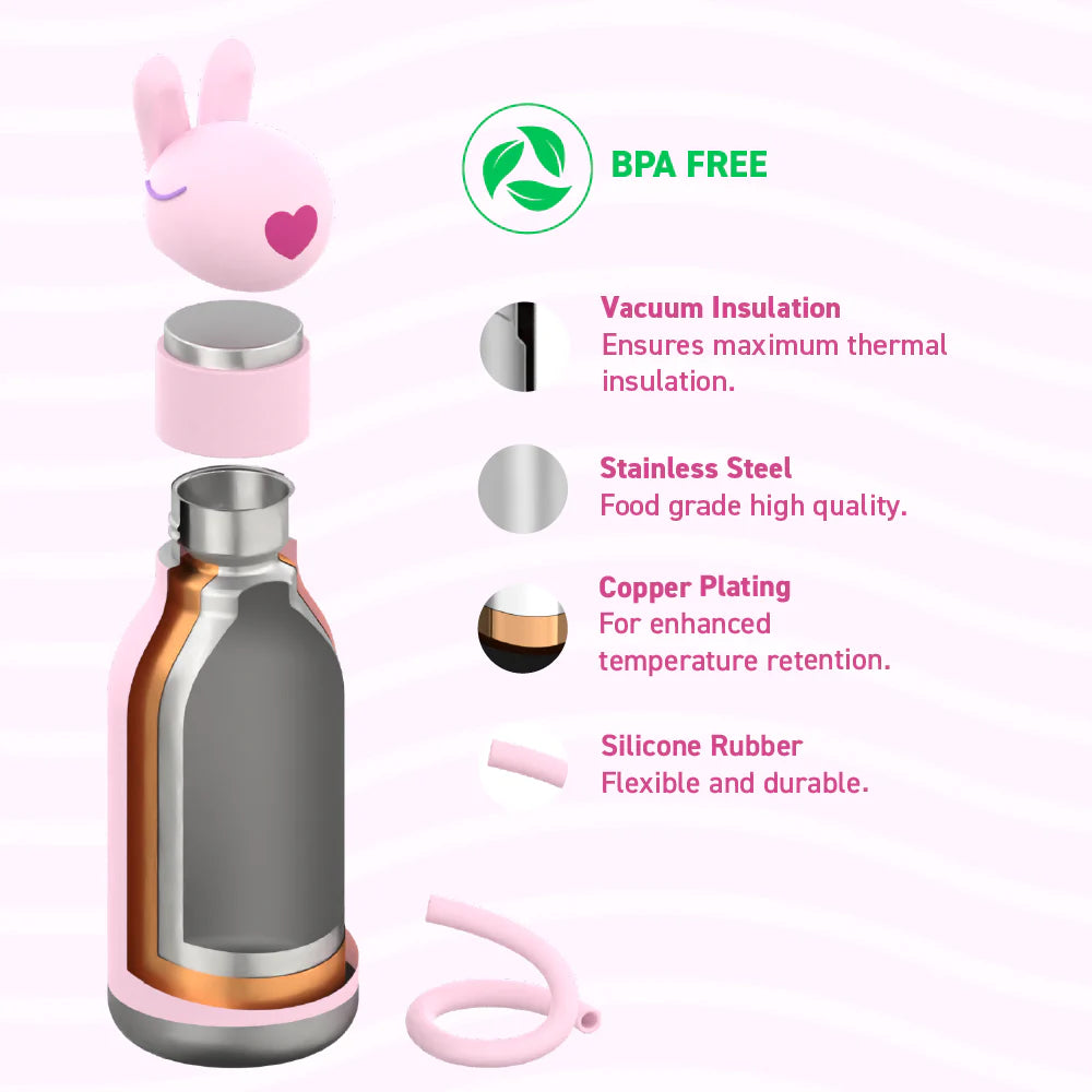Kindertrinkflasche - Hase