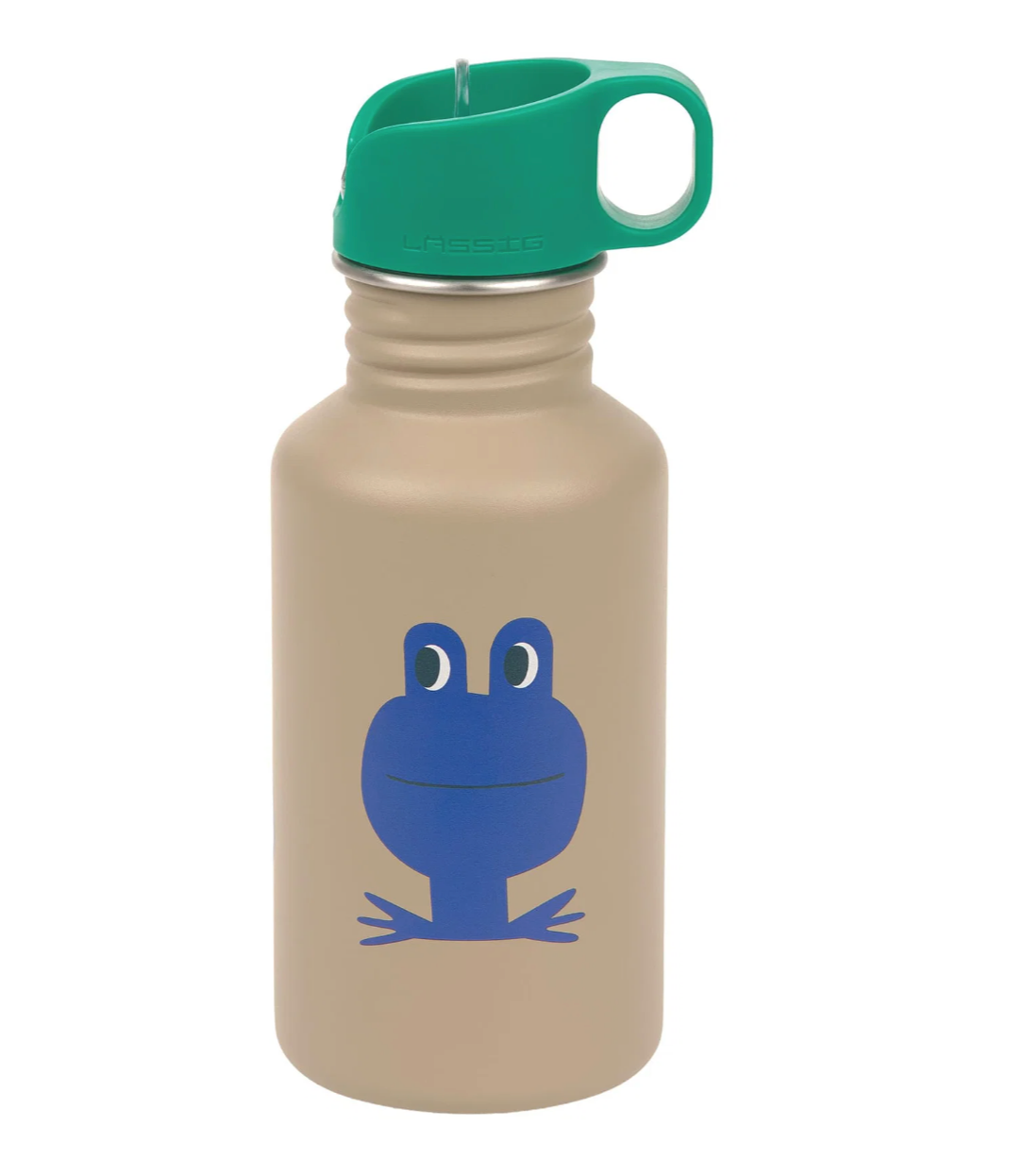 Trinkflasche Edelstahl - Happy Trails, Frosch