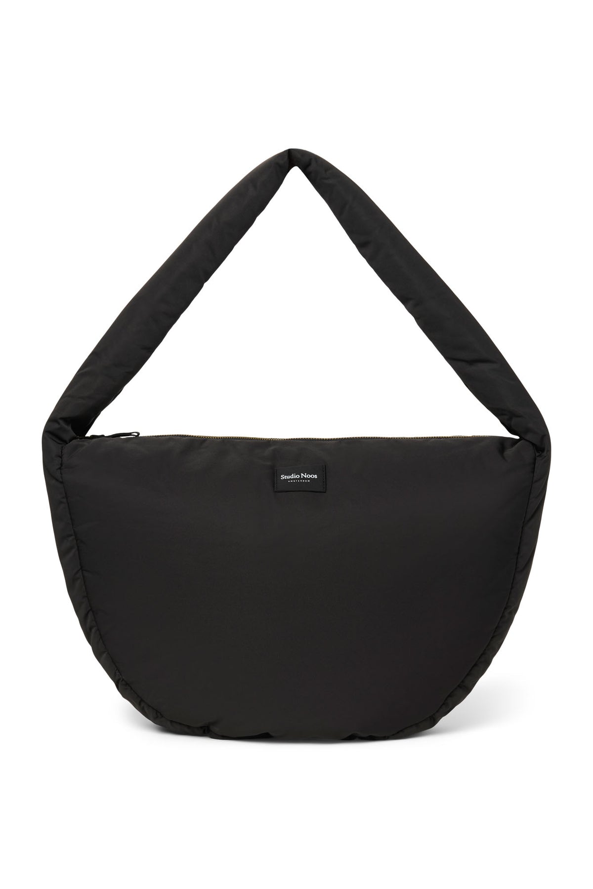Puﬀy Cross Body Bag - Schwarz