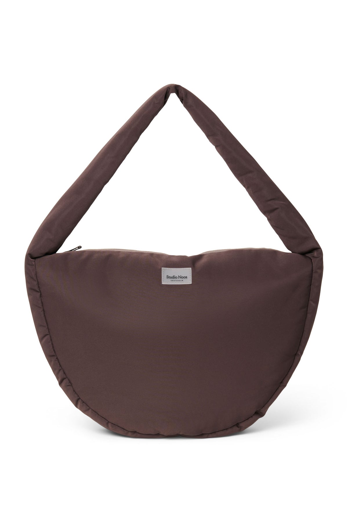 Puﬀy Cross Body Bag - Braun