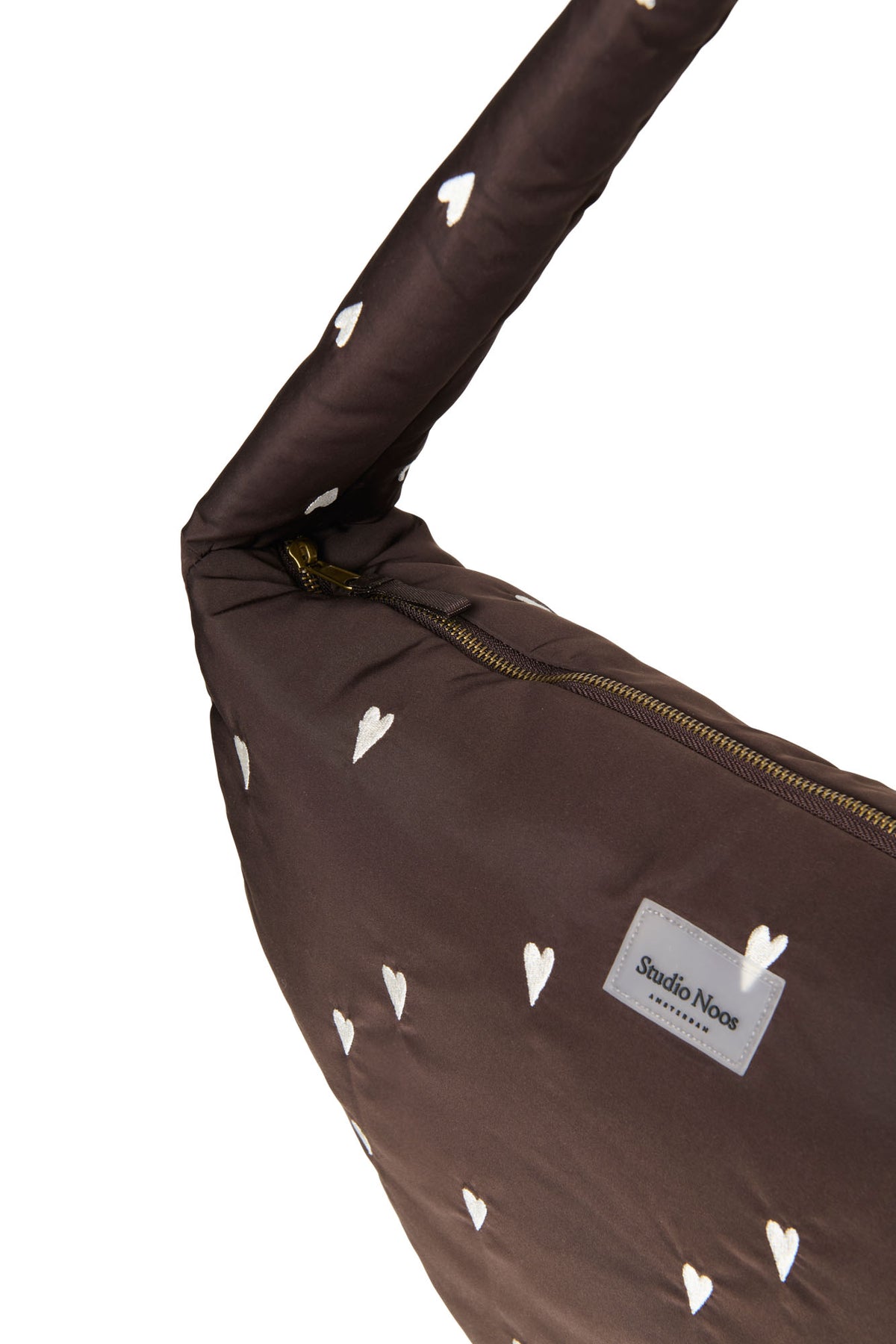 Puﬀy Cross Body Bag - Braun Herz