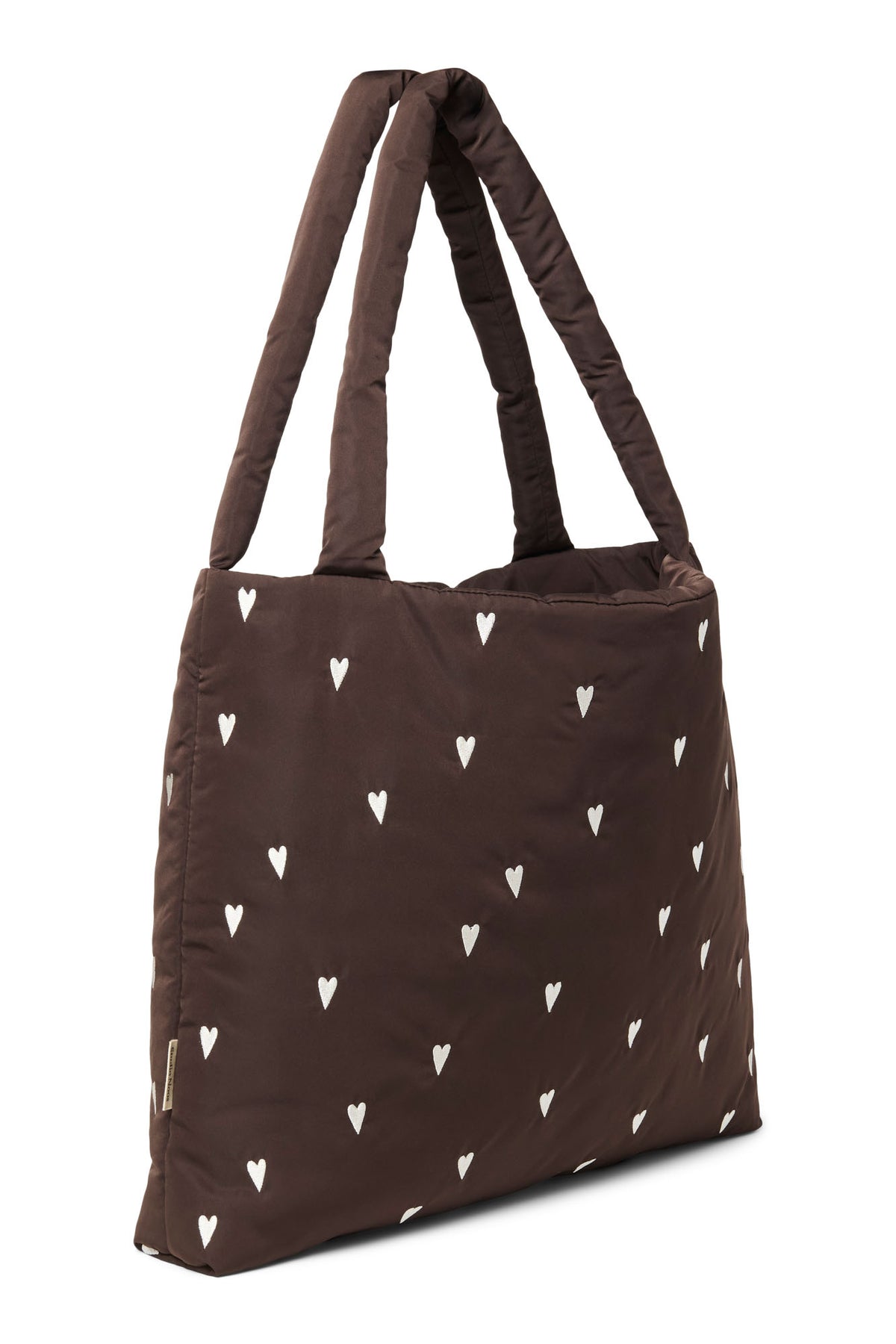 Puffy Mom Bag Herz - Braun