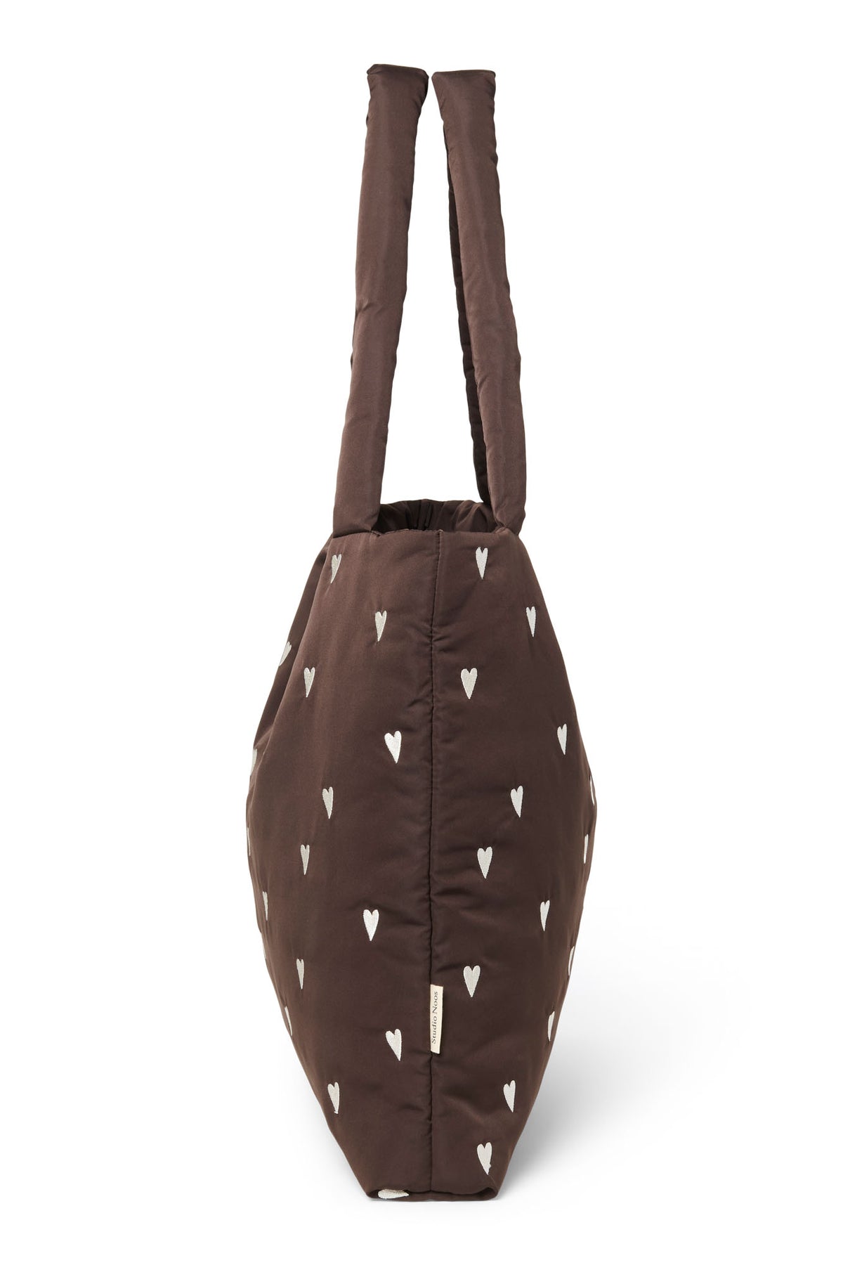 Puffy Mom Bag Herz - Braun