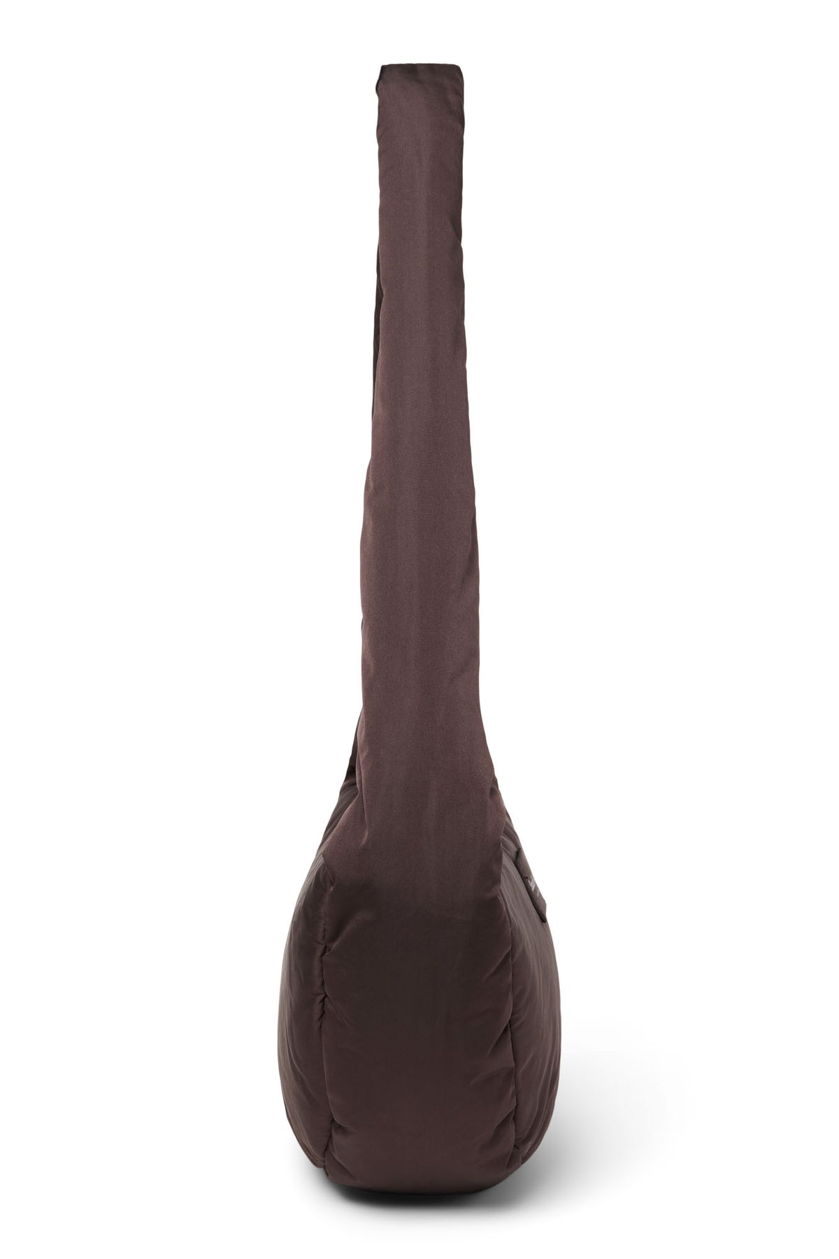 Teddy Puffy Mini Crossbody Bag - Braun