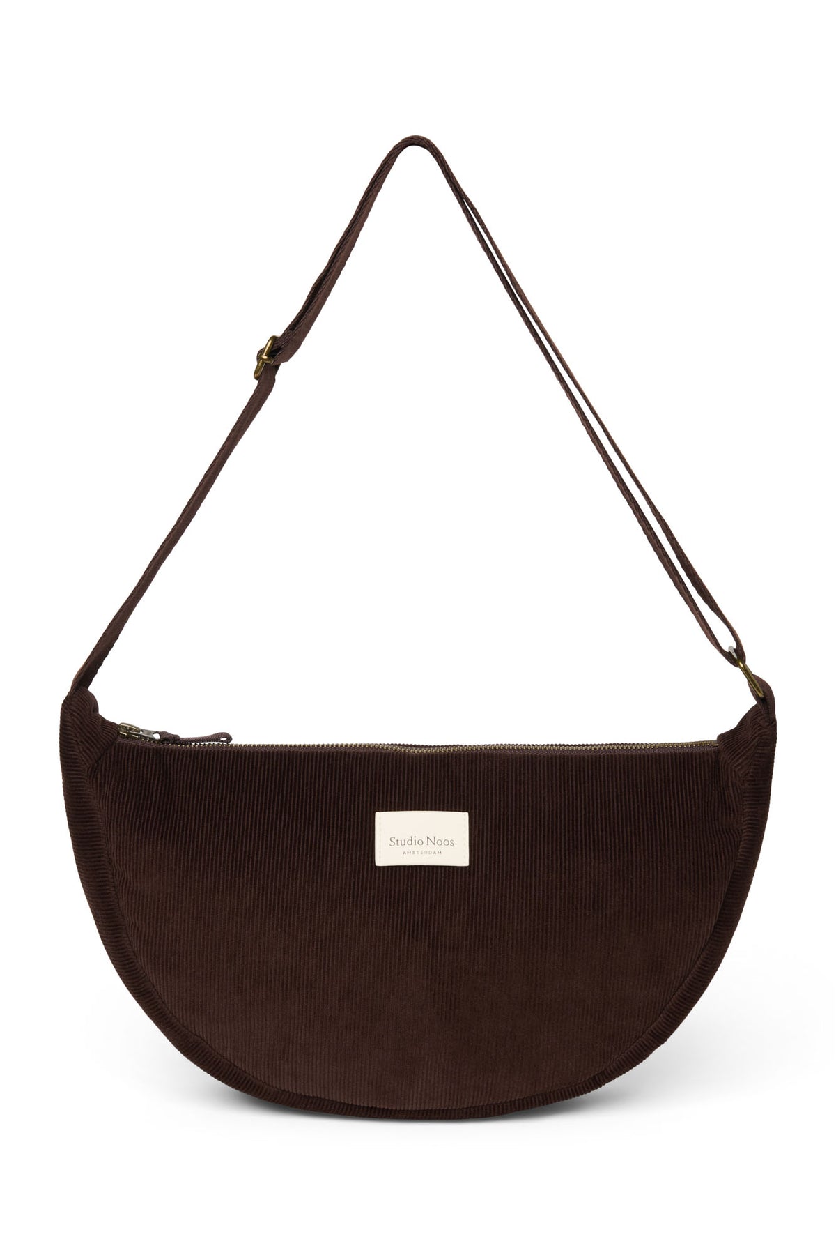 Rib Puffy Adult Fanny Pack - Dark Brown