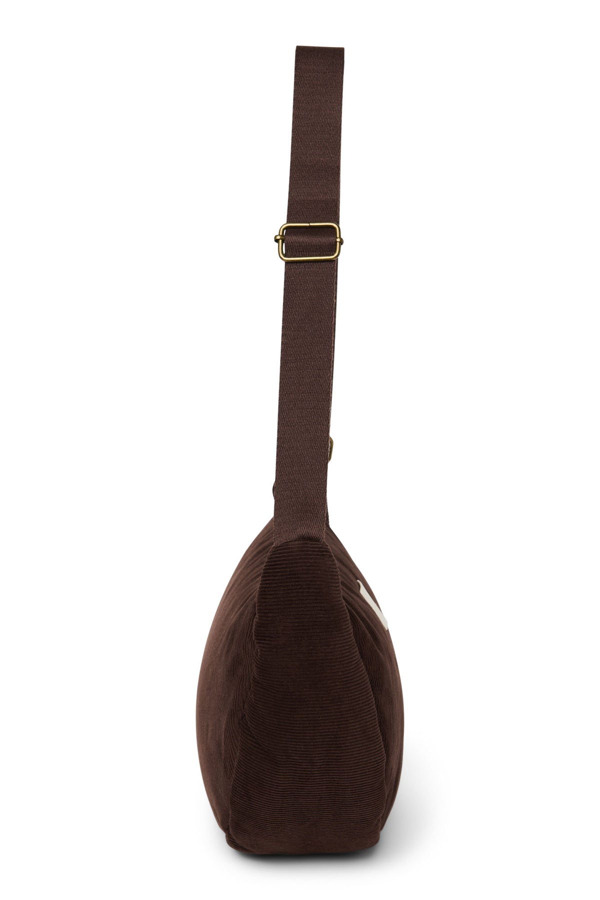 Rib Puffy Adult Fanny Pack - Dark Brown