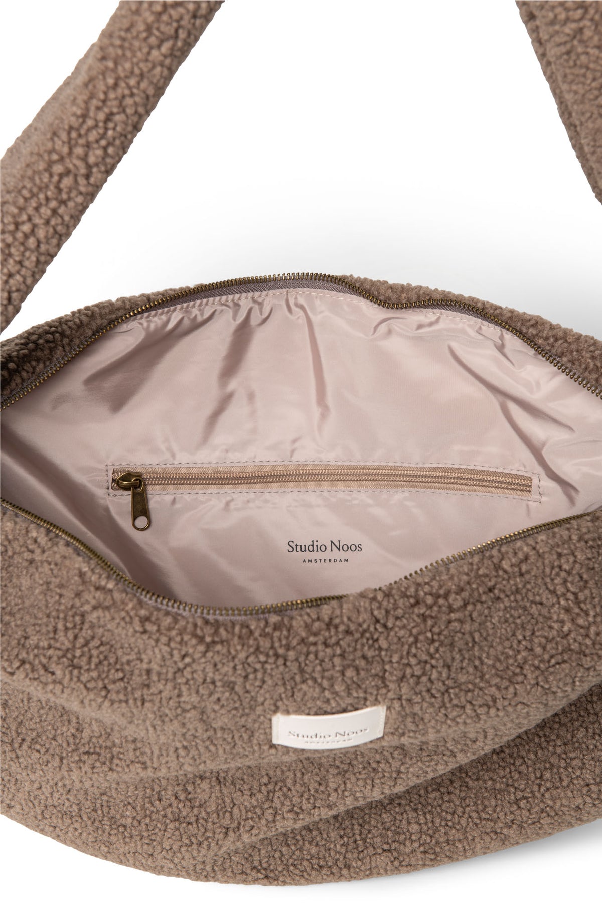 Teddy Cross Body Bag - Braun