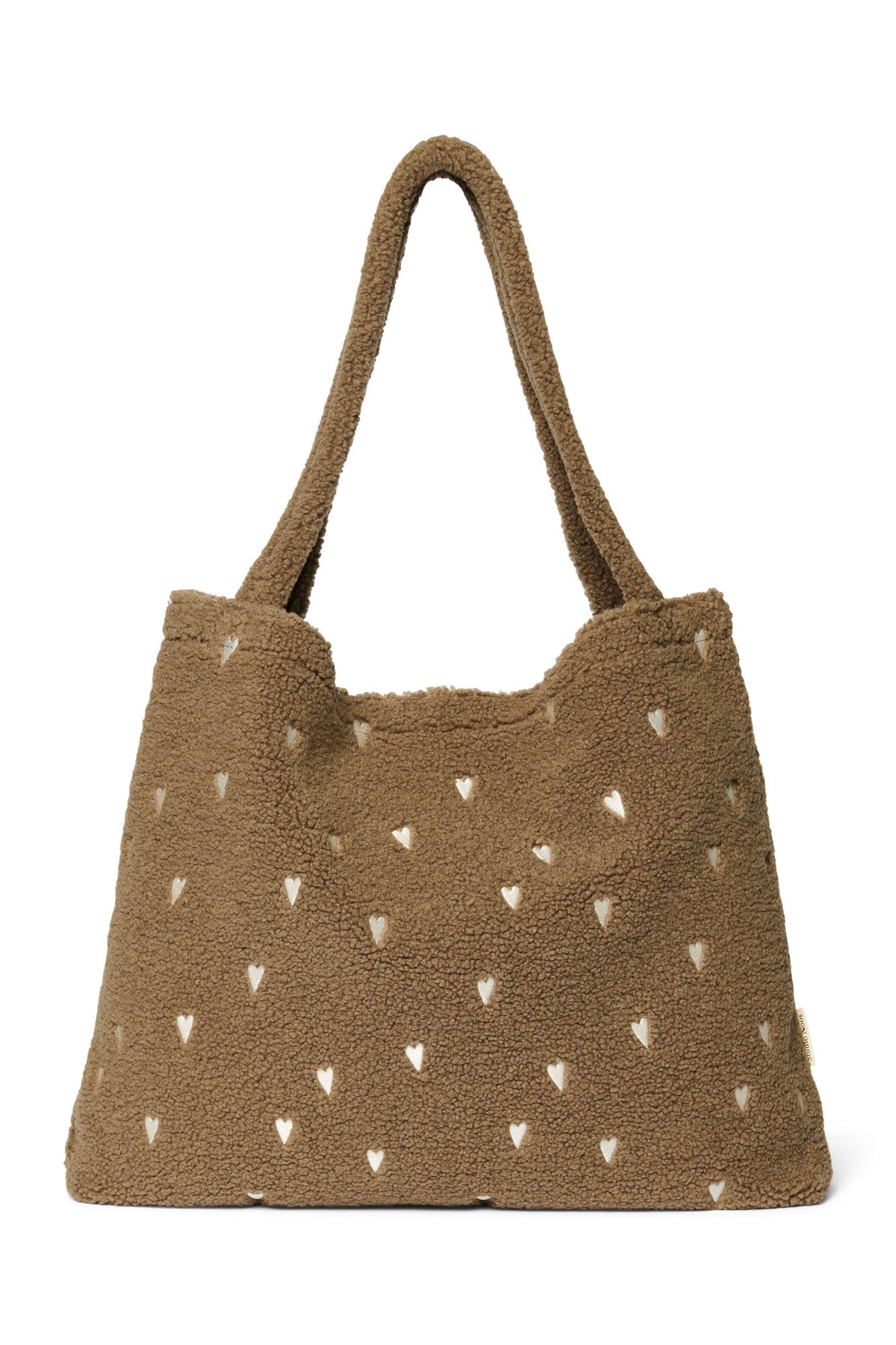 Teddy Hearts Mom Bag - Braun