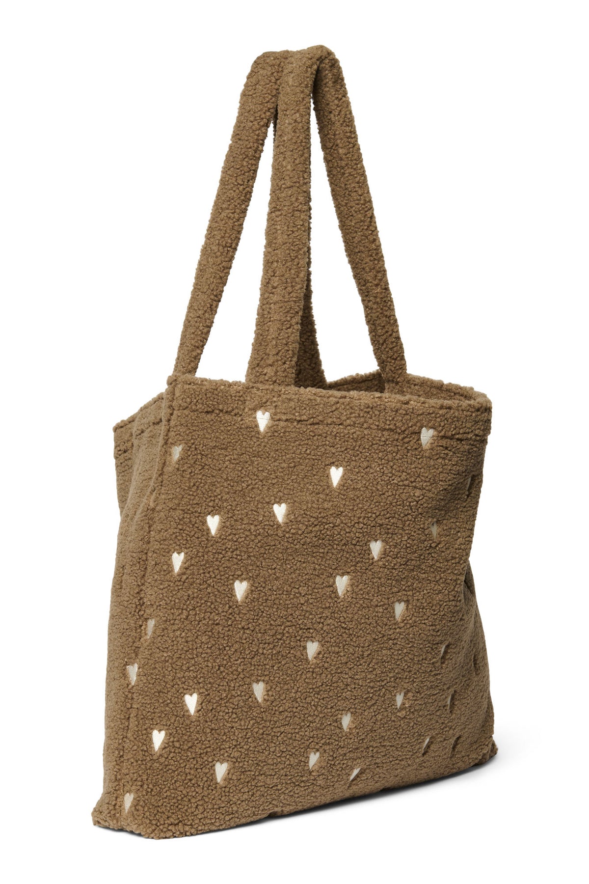 Teddy Hearts Mom Bag - Braun