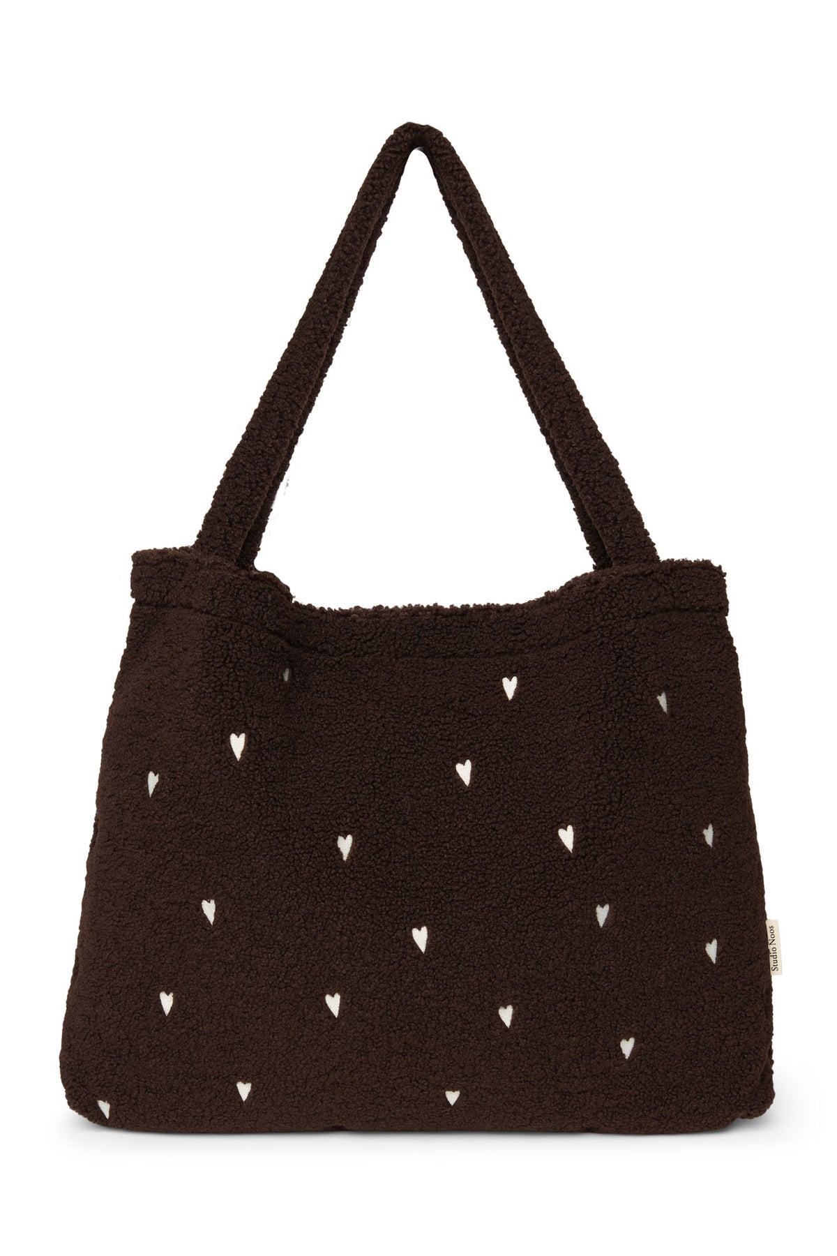 Teddy Hearts Mom Bag - Hearts Chocolate