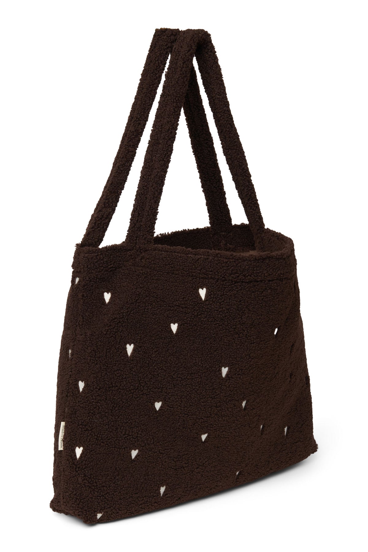 Teddy Hearts Mom Bag - Hearts Chocolate