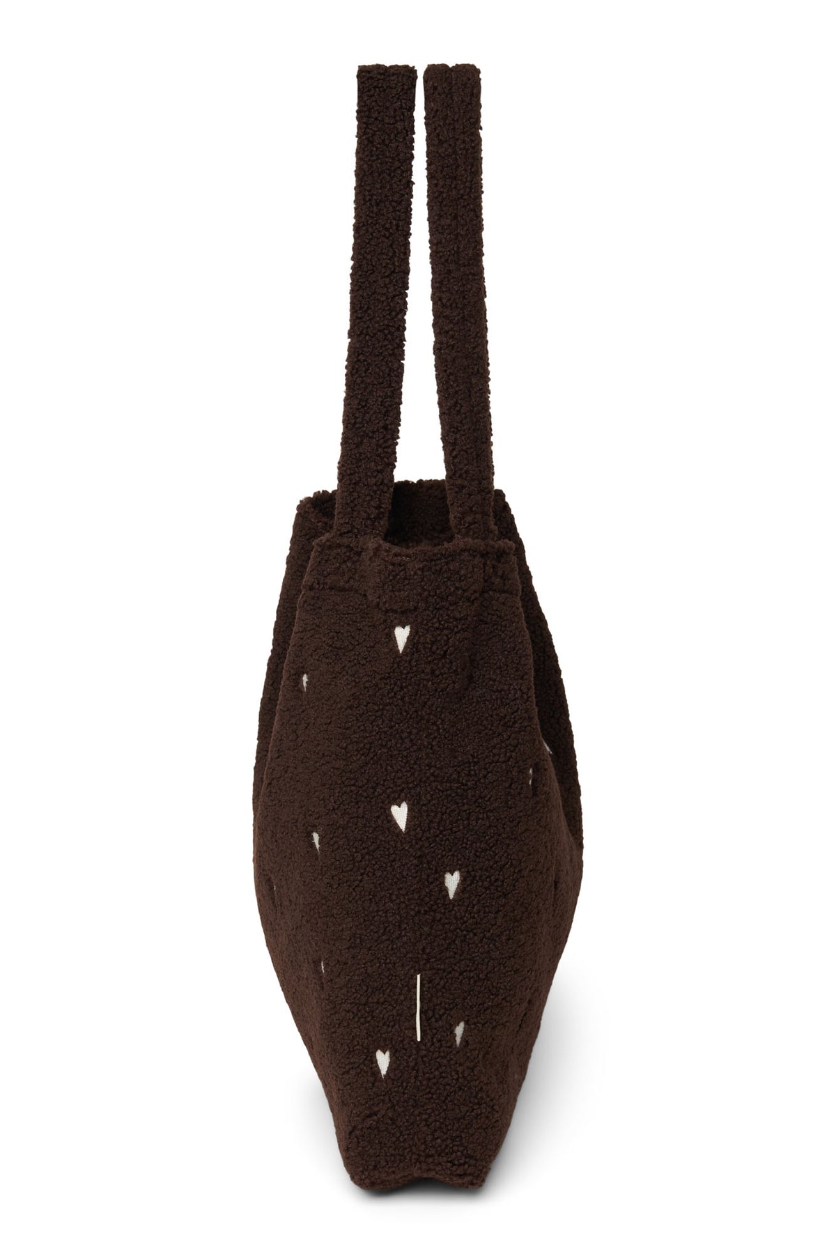 Teddy Hearts Mom Bag - Hearts Chocolate