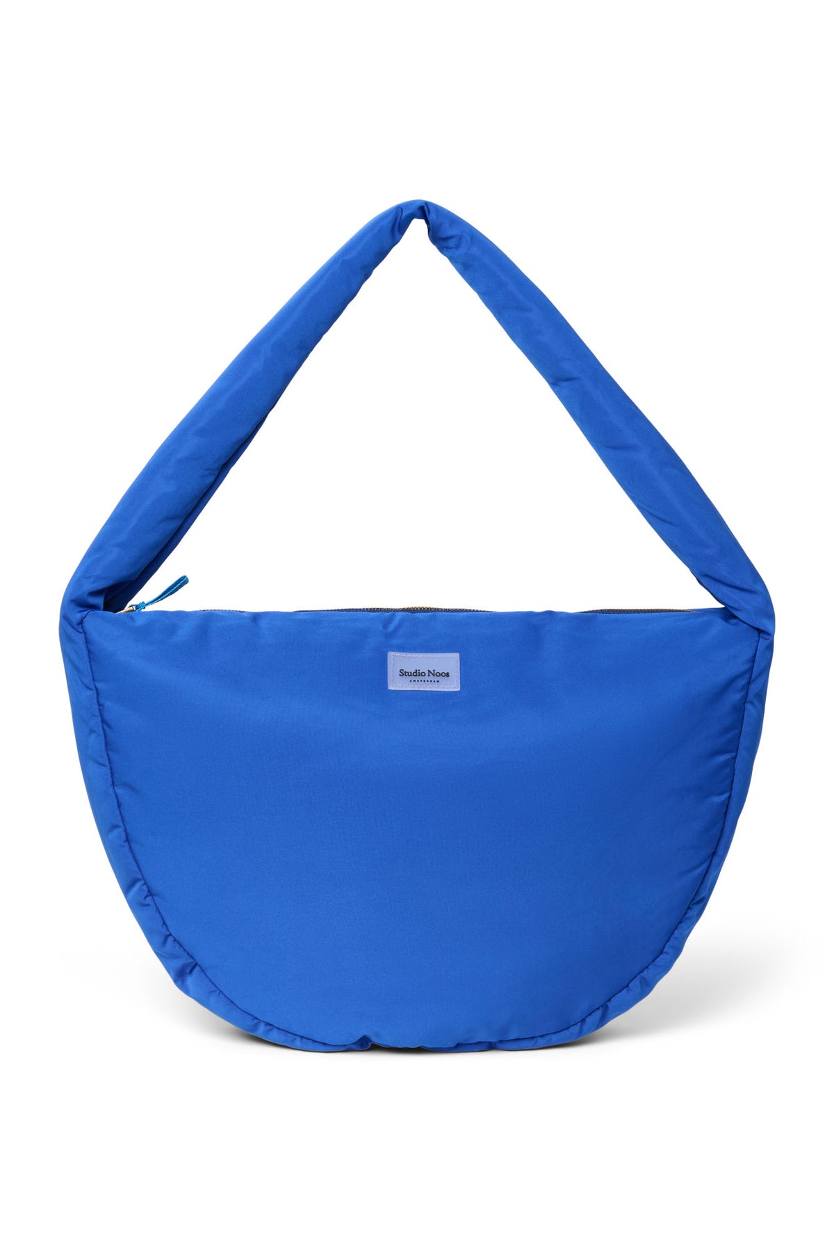 Puﬀy Cross Body Bag - Blau