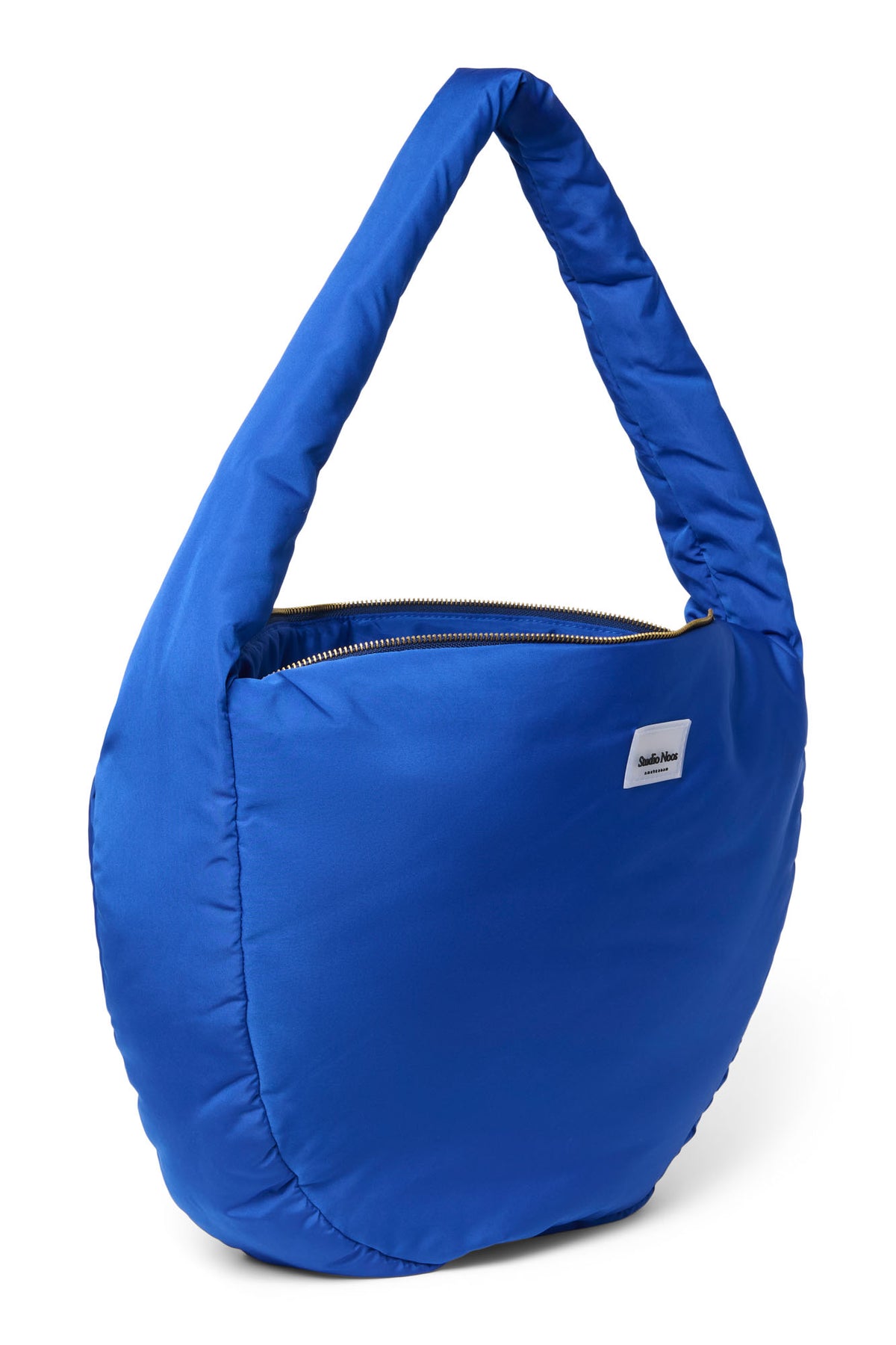 Puﬀy Cross Body Bag - Blau