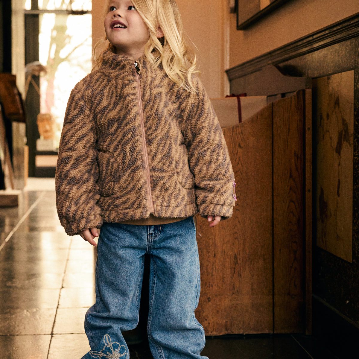 Teddy Jacke Leopard