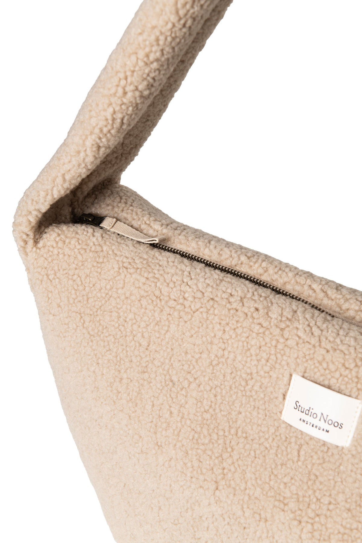 Teddy Cross Body Bag - Ecru