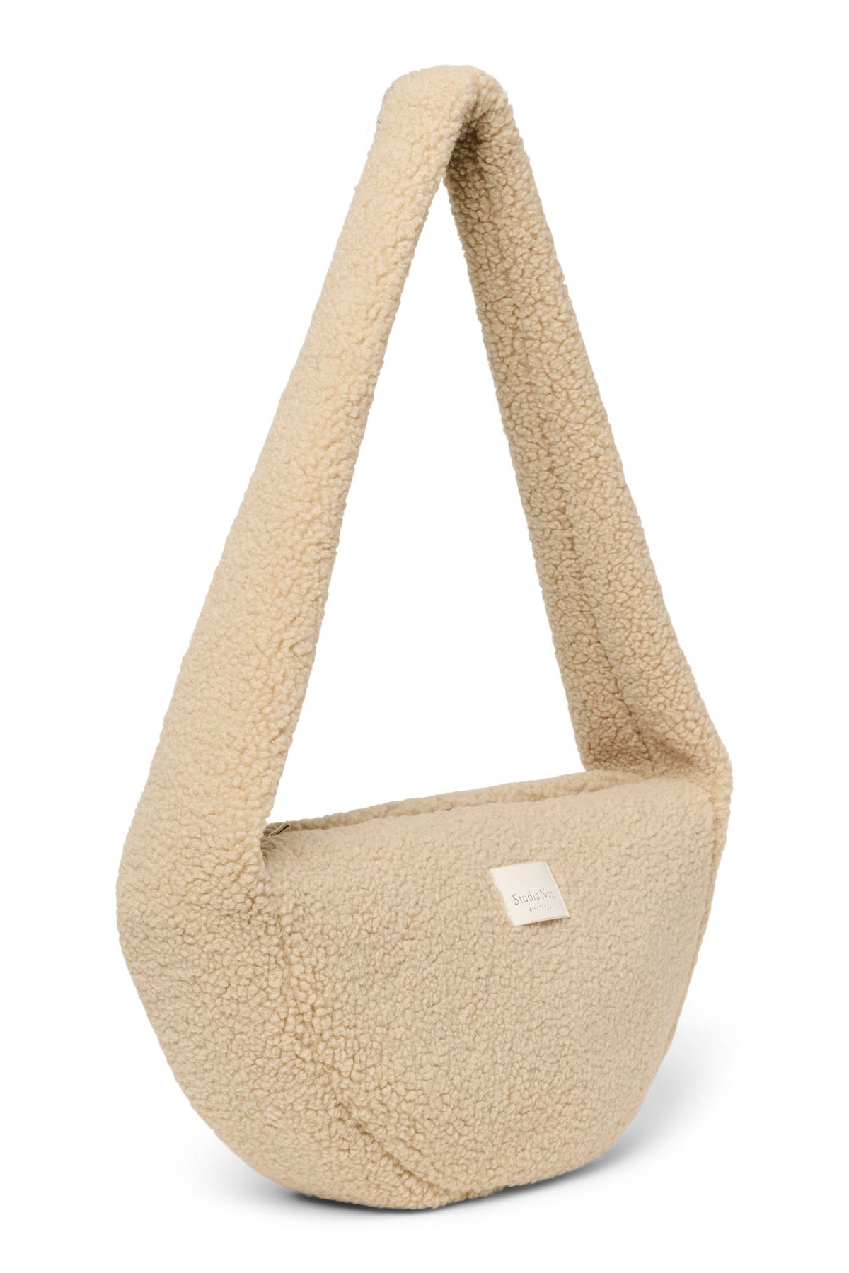 Teddy Mini Crossbody Bag - Ecru