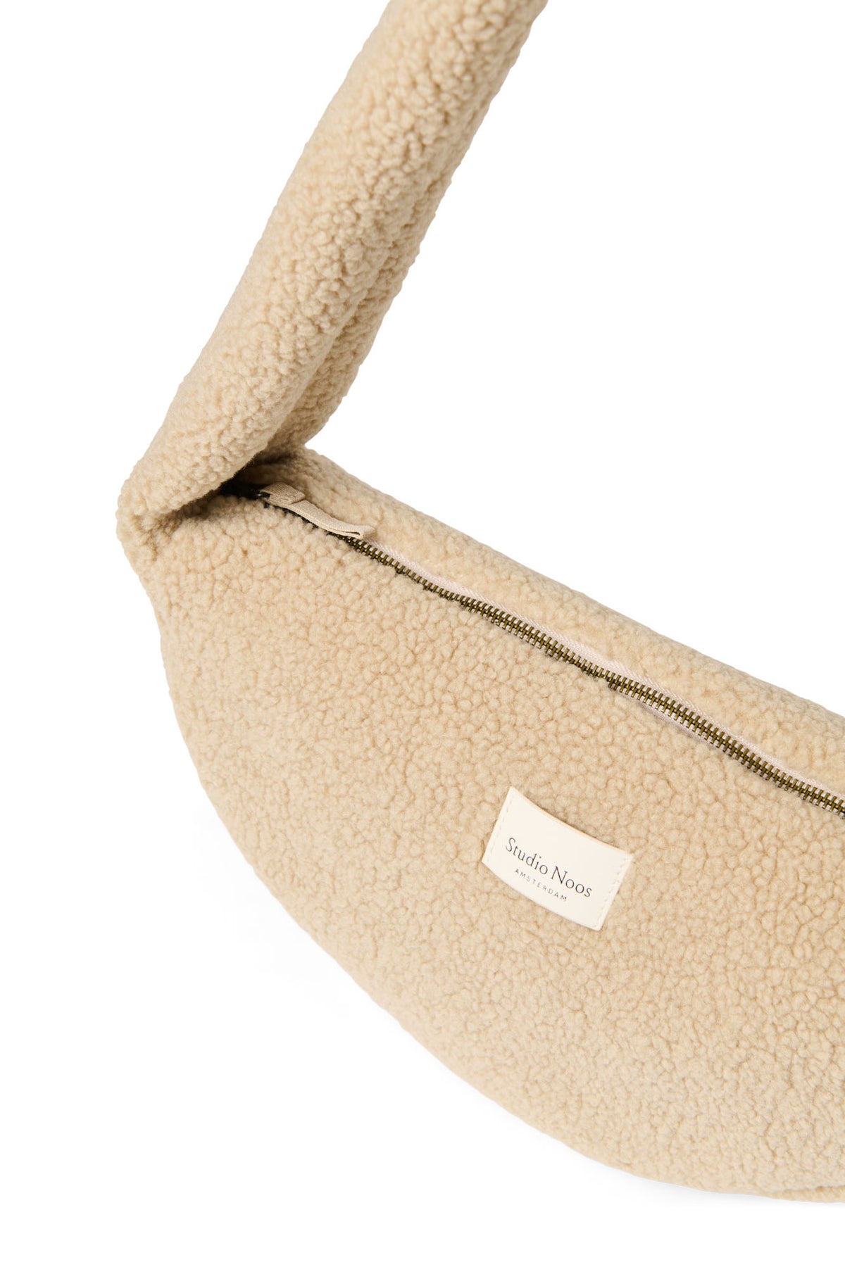Teddy Mini Crossbody Bag - Ecru