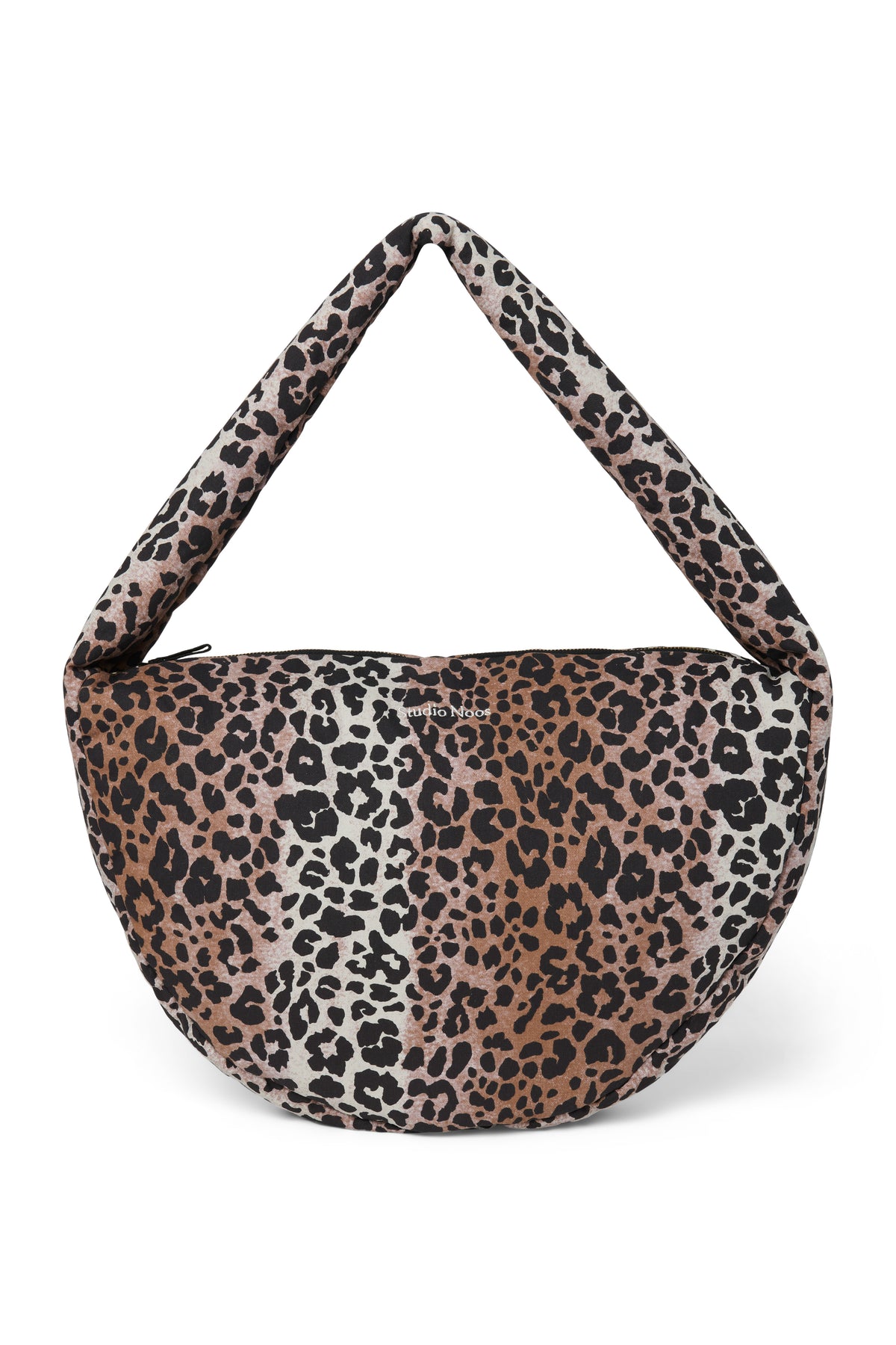 Soft Cotton Cross Body Bag - Hazel Leopard