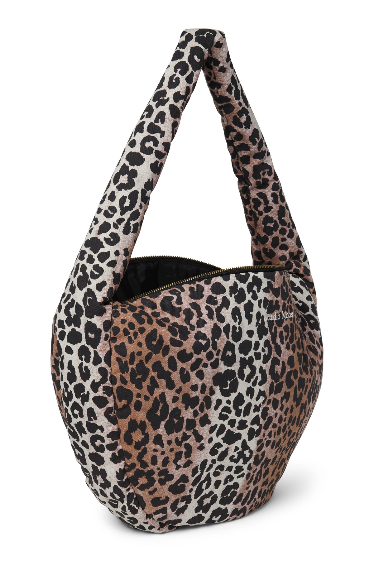 Soft Cotton Cross Body Bag - Hazel Leopard