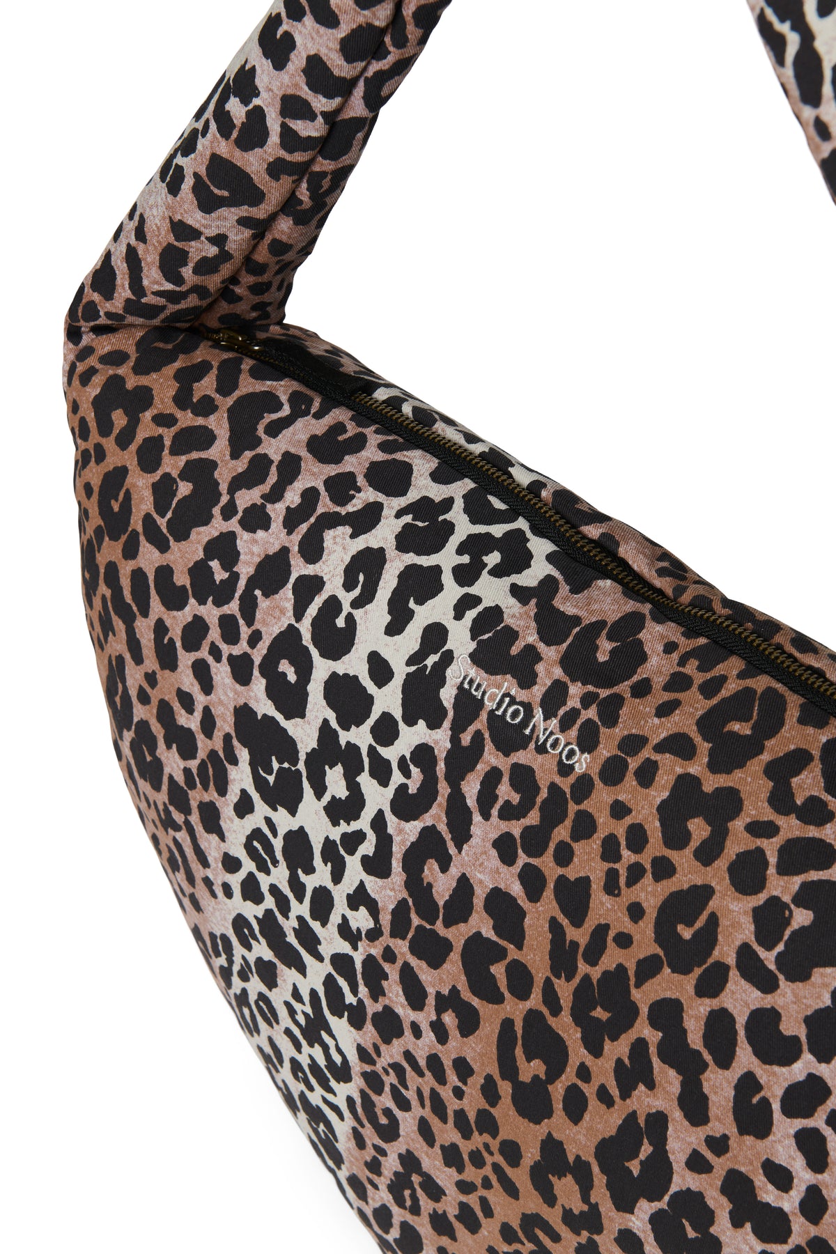 Soft Cotton Cross Body Bag - Hazel Leopard