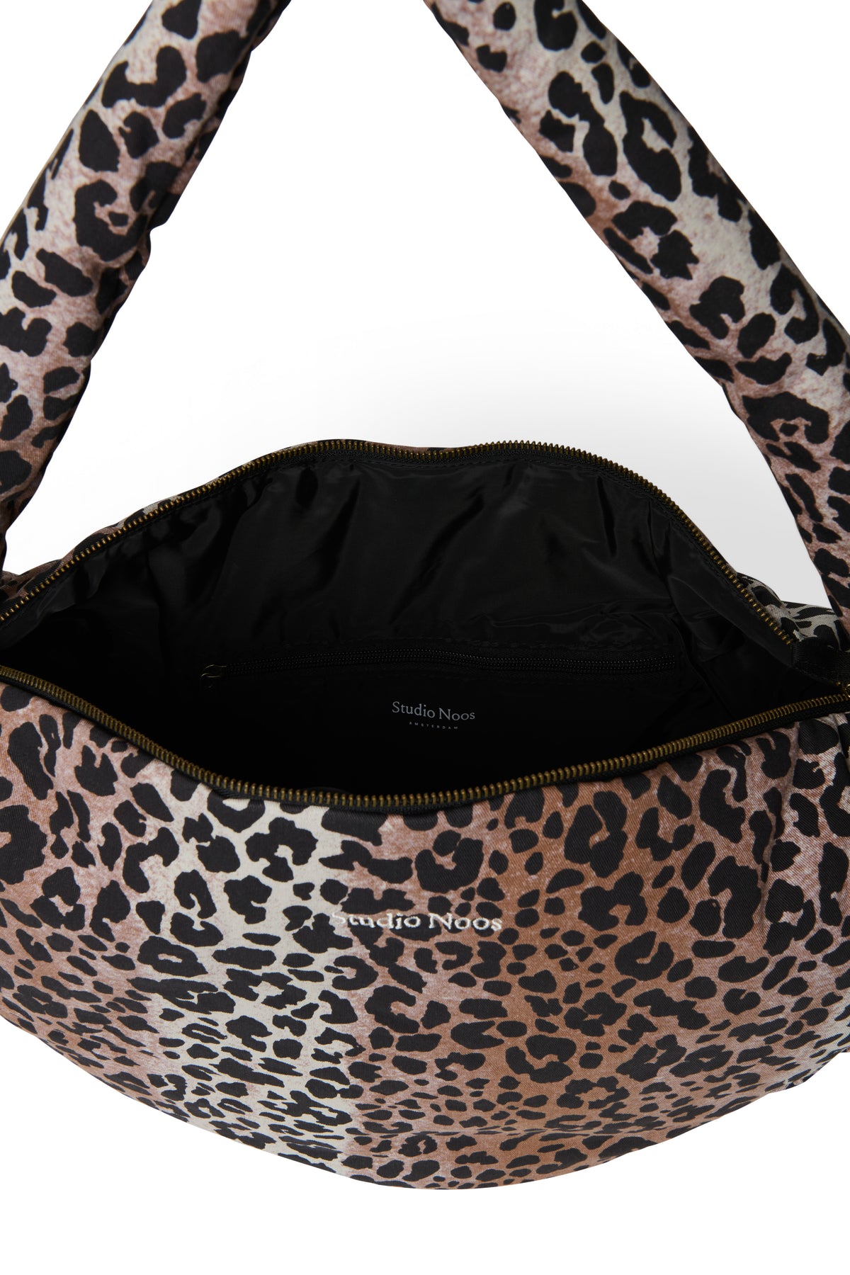 Soft Cotton Cross Body Bag - Hazel Leopard