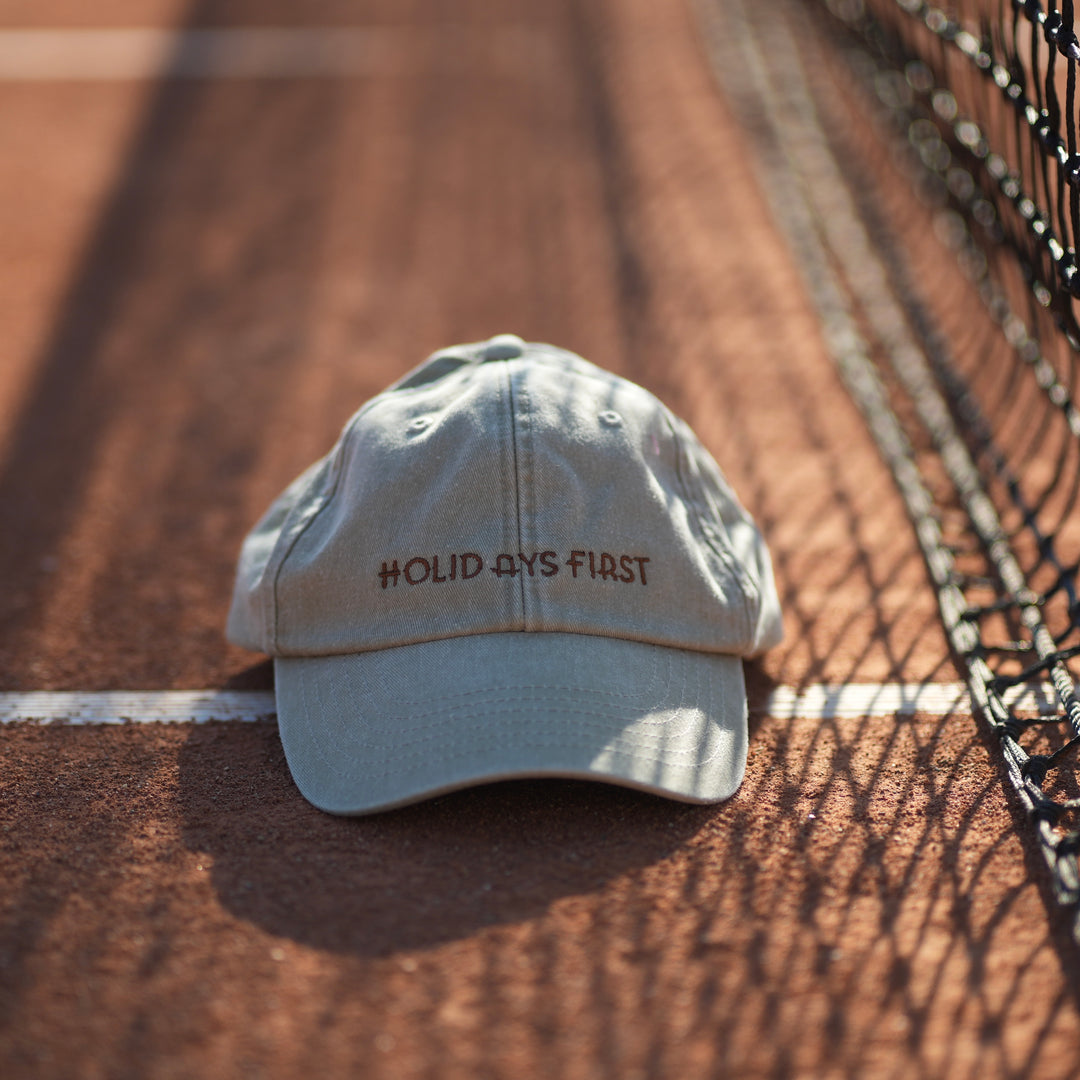 Adult Cap Holidays First - Sand Stone