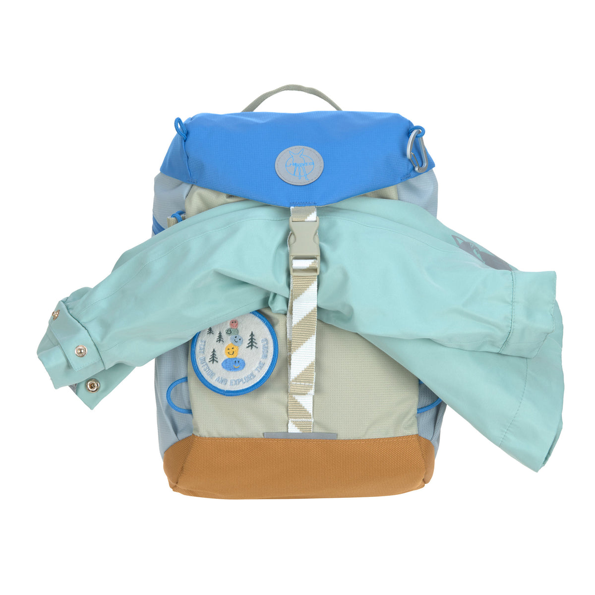 Wanderrucksack Kinder 9 L - Sunny Explorer, Grün Blau