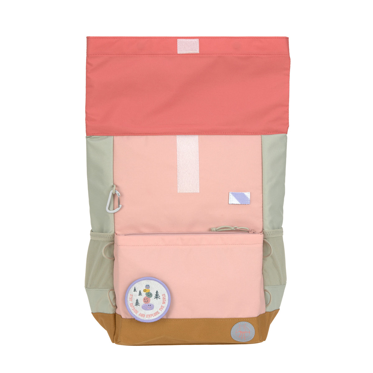 Kinderrucksack Rolltop Large - Sunny Explorer, Rosa Pink