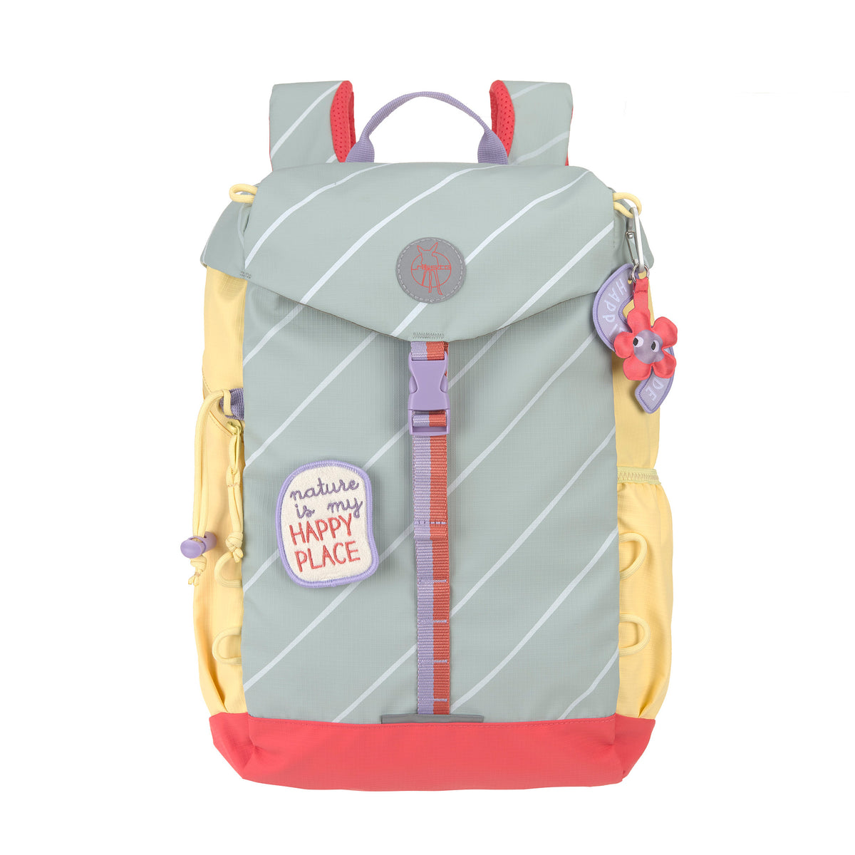 Wanderrucksack Kinder 14 L - Happy Trails, Blume