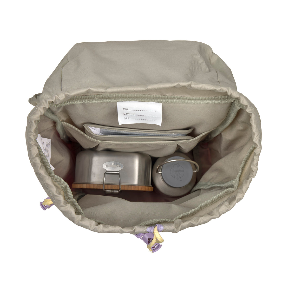 Wanderrucksack Kinder 14 L - Happy Trails, Blume