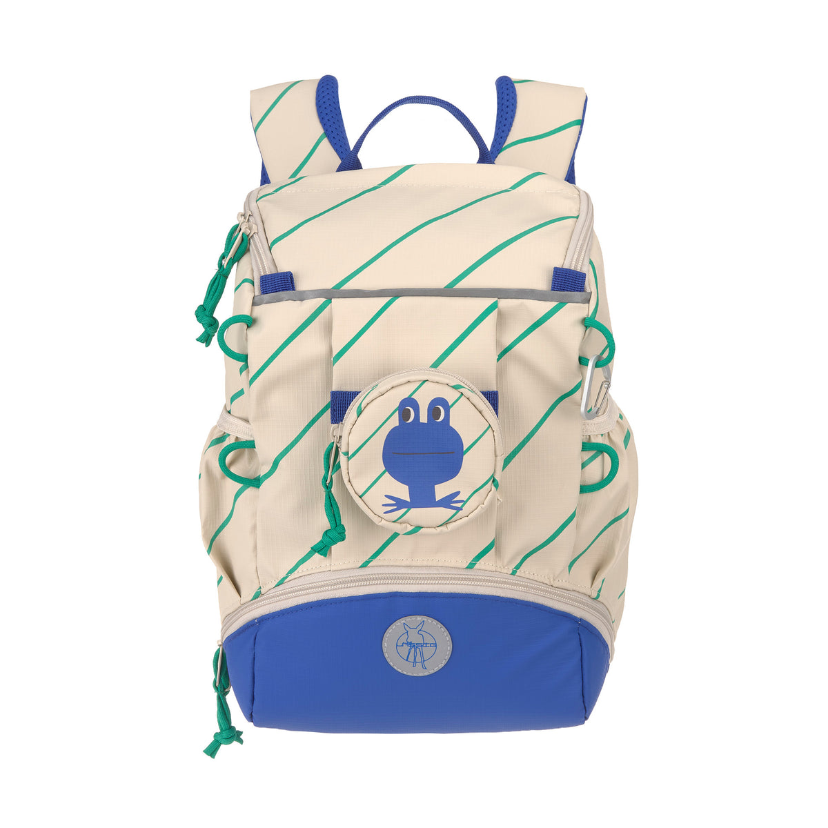 Kindergartenrucksack 10 L - Happy Trails, Frosch