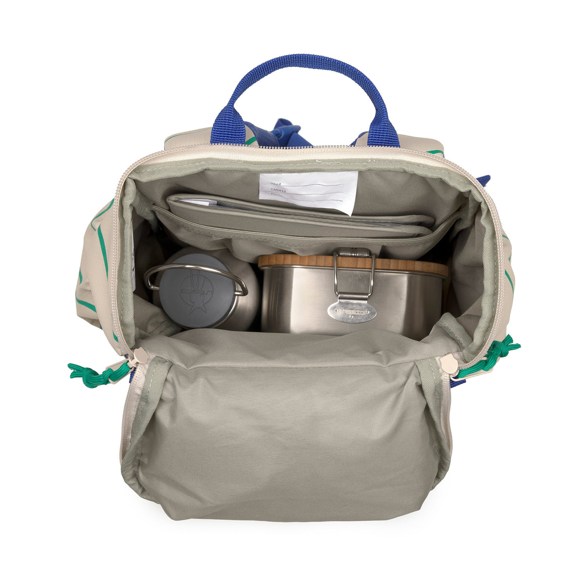 Kindergartenrucksack 10 L - Happy Trails, Frosch