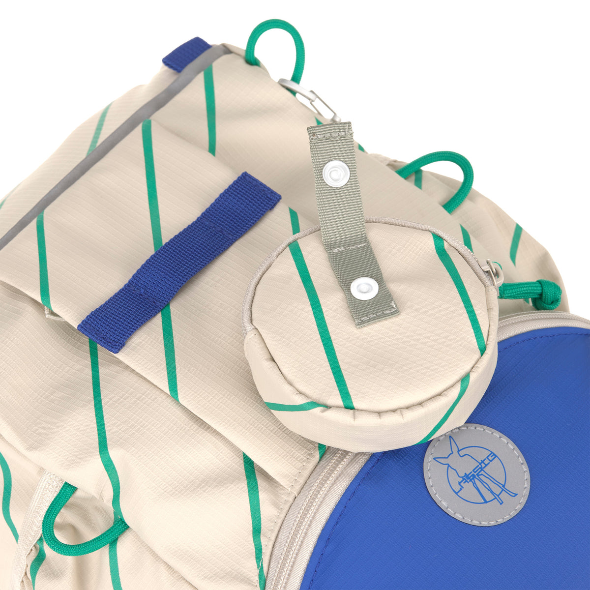 Kindergartenrucksack 10 L - Happy Trails, Frosch