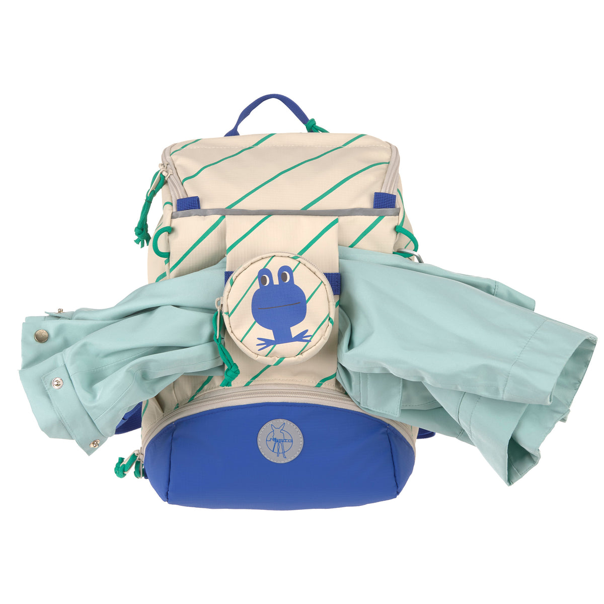 Kindergartenrucksack 10 L - Happy Trails, Frosch