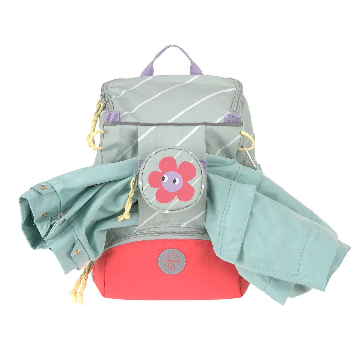 Kindergartenrucksack 10 L - Happy Trails, Blume