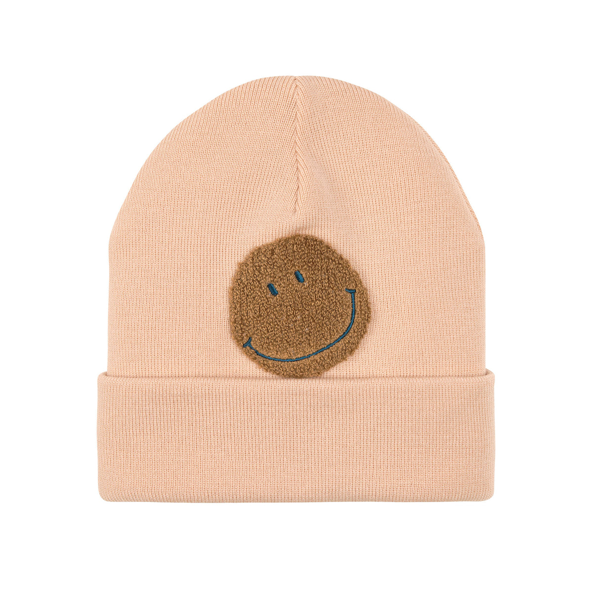 Merino Mütze - Smile - apricot