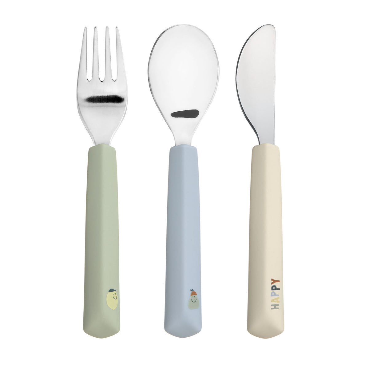 Kinderbesteckset Happy Fruits - Lemon
